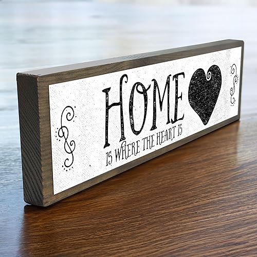 Miniatura 36 de Home Sweet Home - Letrero de madera de metal, decoración rústica de granja, arte de pared rústico, decoración para el hogar, decoración moderna