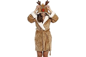 Cozy and Festive Santa Robe for Women