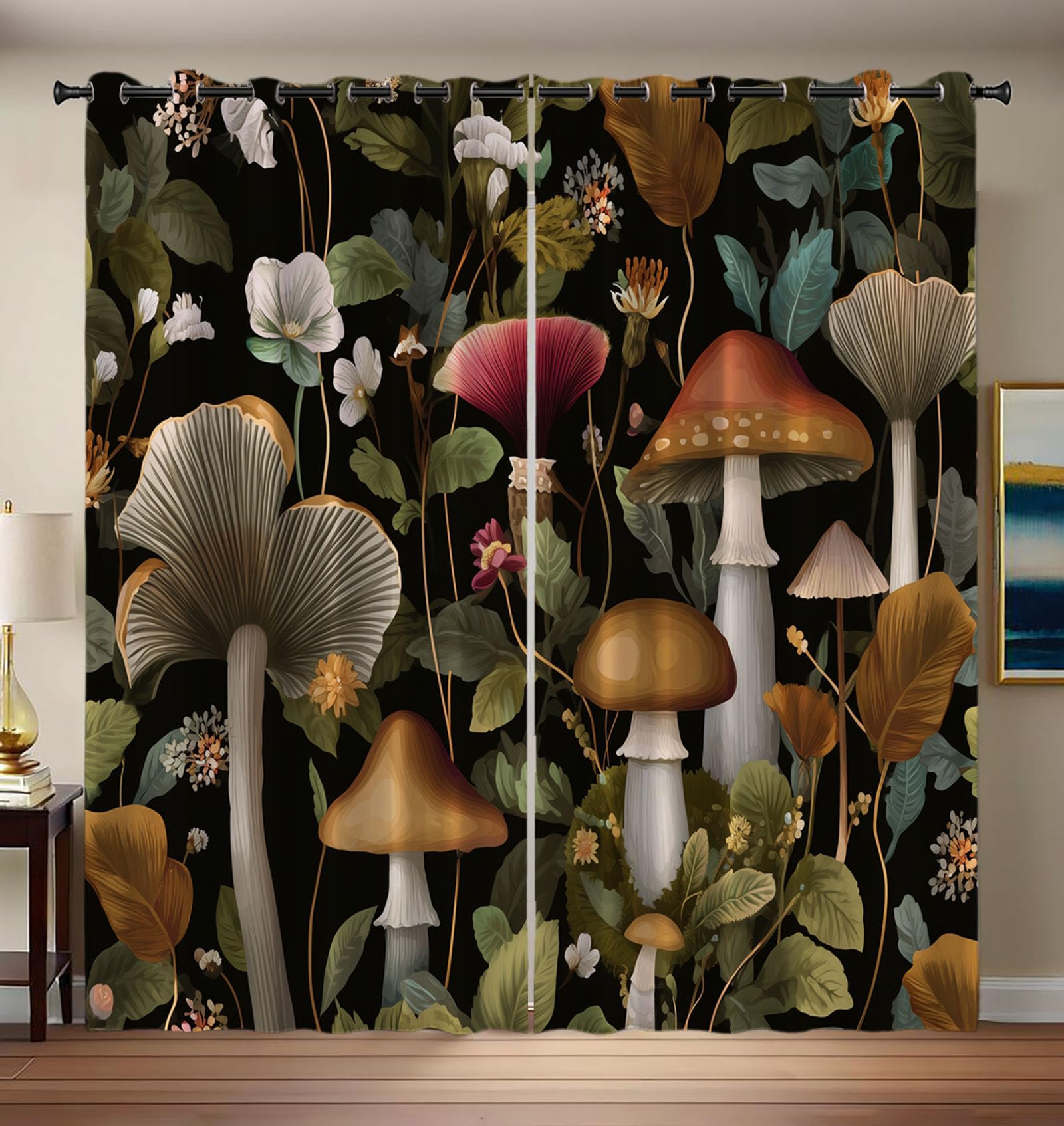 Rideau occultant isolant à oeillets 140 X 160 cm déco fenêtre salon chambre