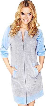 amazon zipped dressing gowns