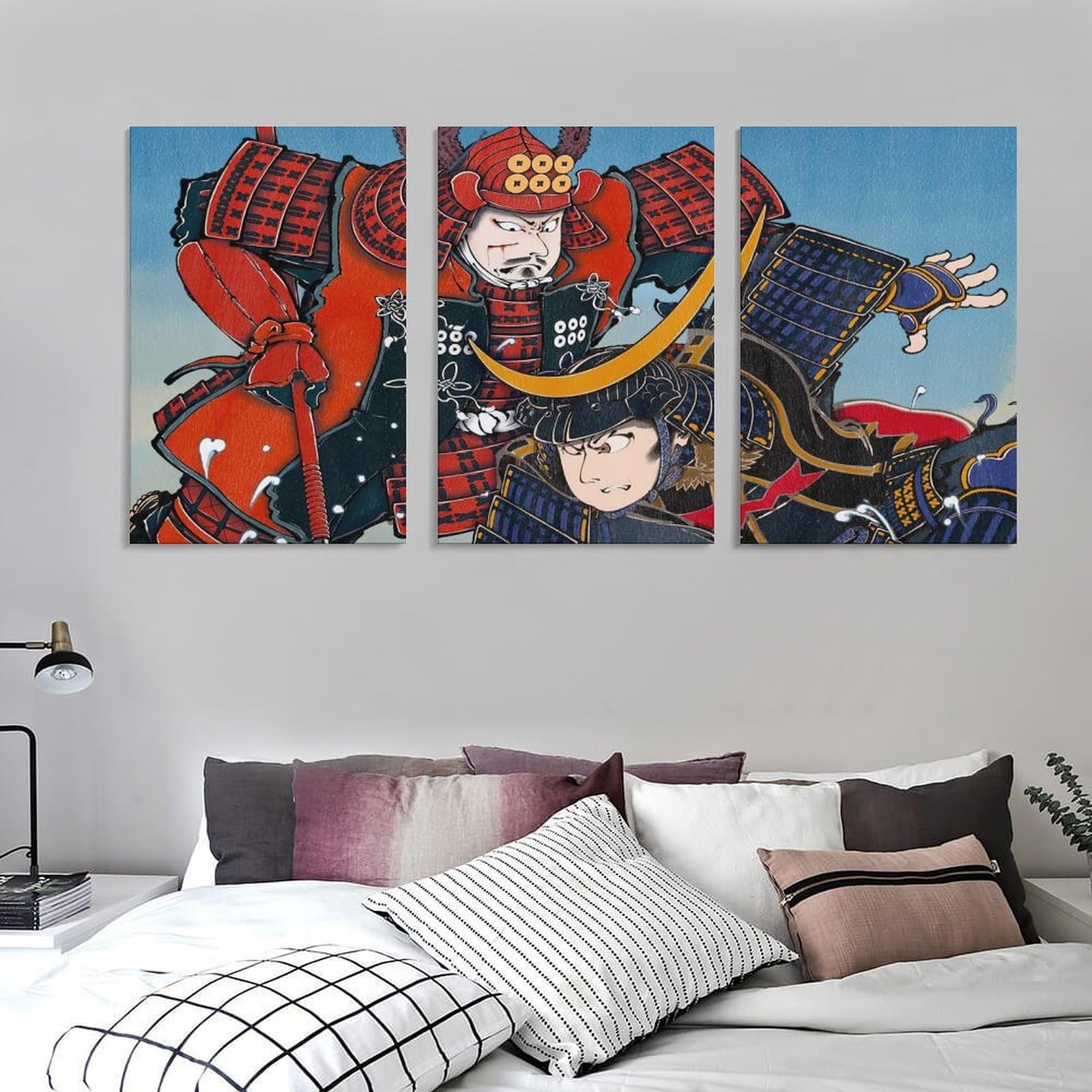 Amazon.co.jp: 戦国武将 真田幸村 伊達政宗 浮世絵 アートパネル 湿気