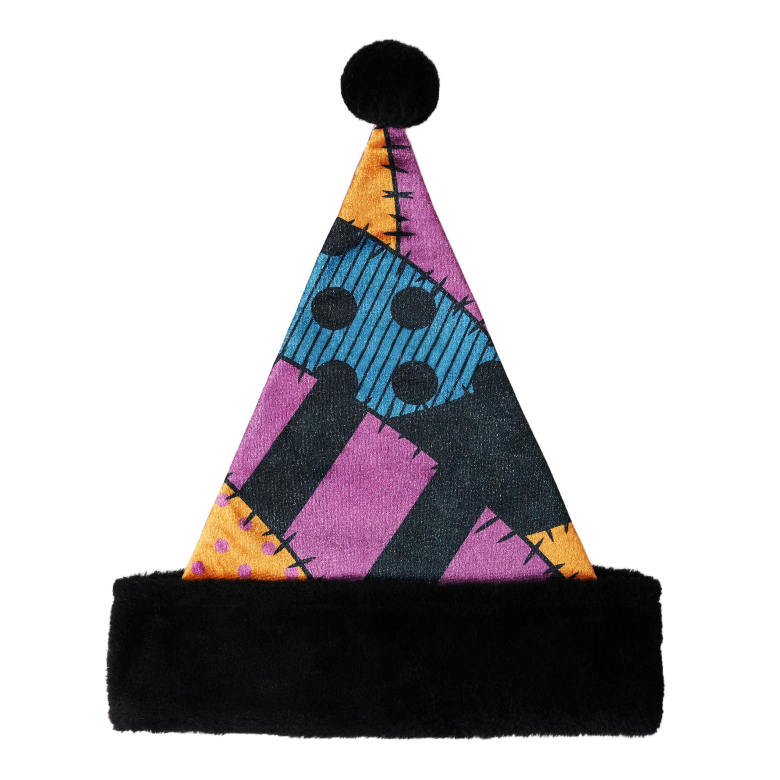 The Nightmare Before Chistmas Sally Patchwork Christmas Hat