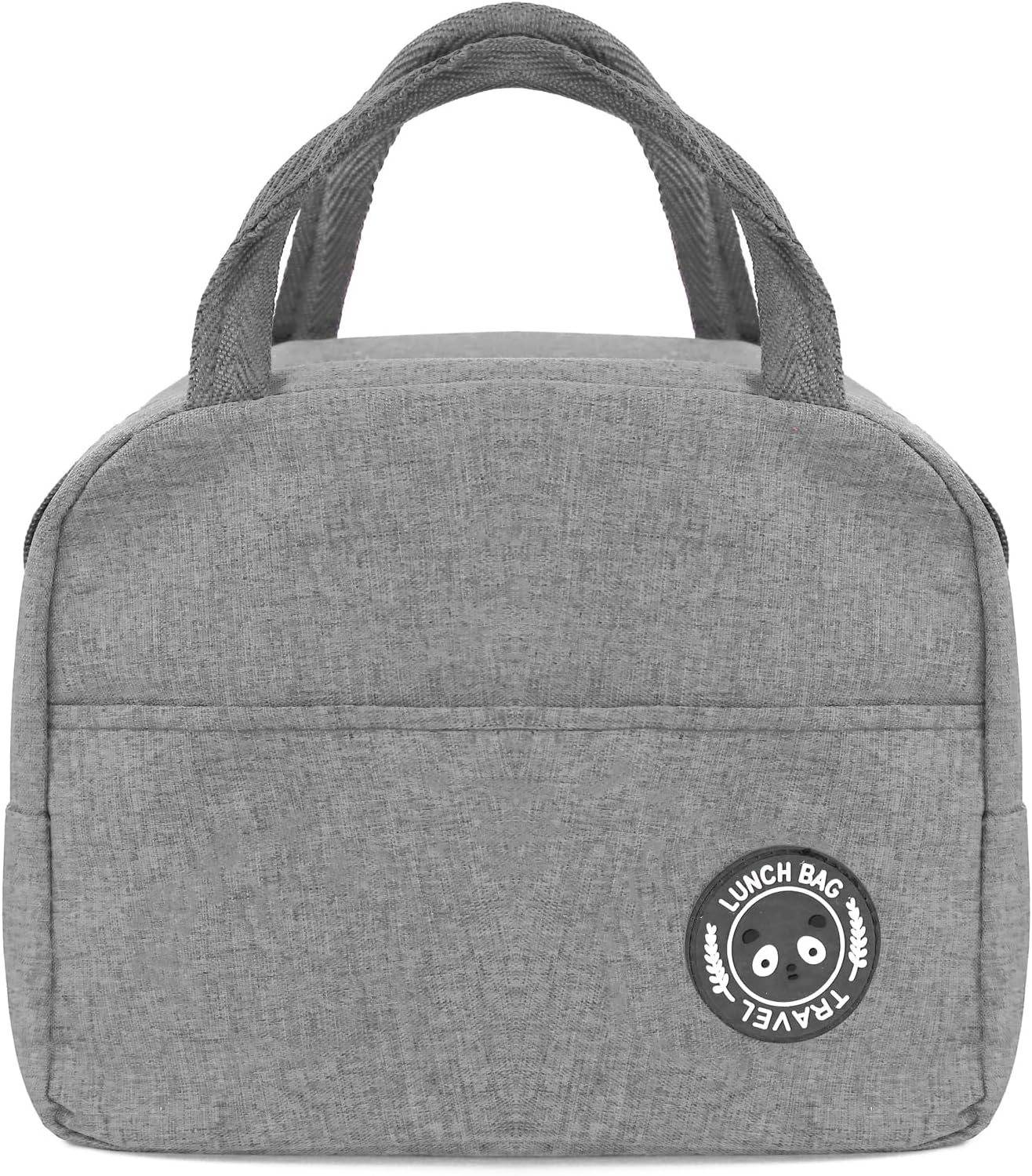 PAIDE P Cooler Bag Foldable Insulated Bag Small Thermal Bag for Food Picnic Bag Thermal Insulated Bag Lunch Bag and Picnic Bag Office School Outdoor Picnic (C2, Grey)