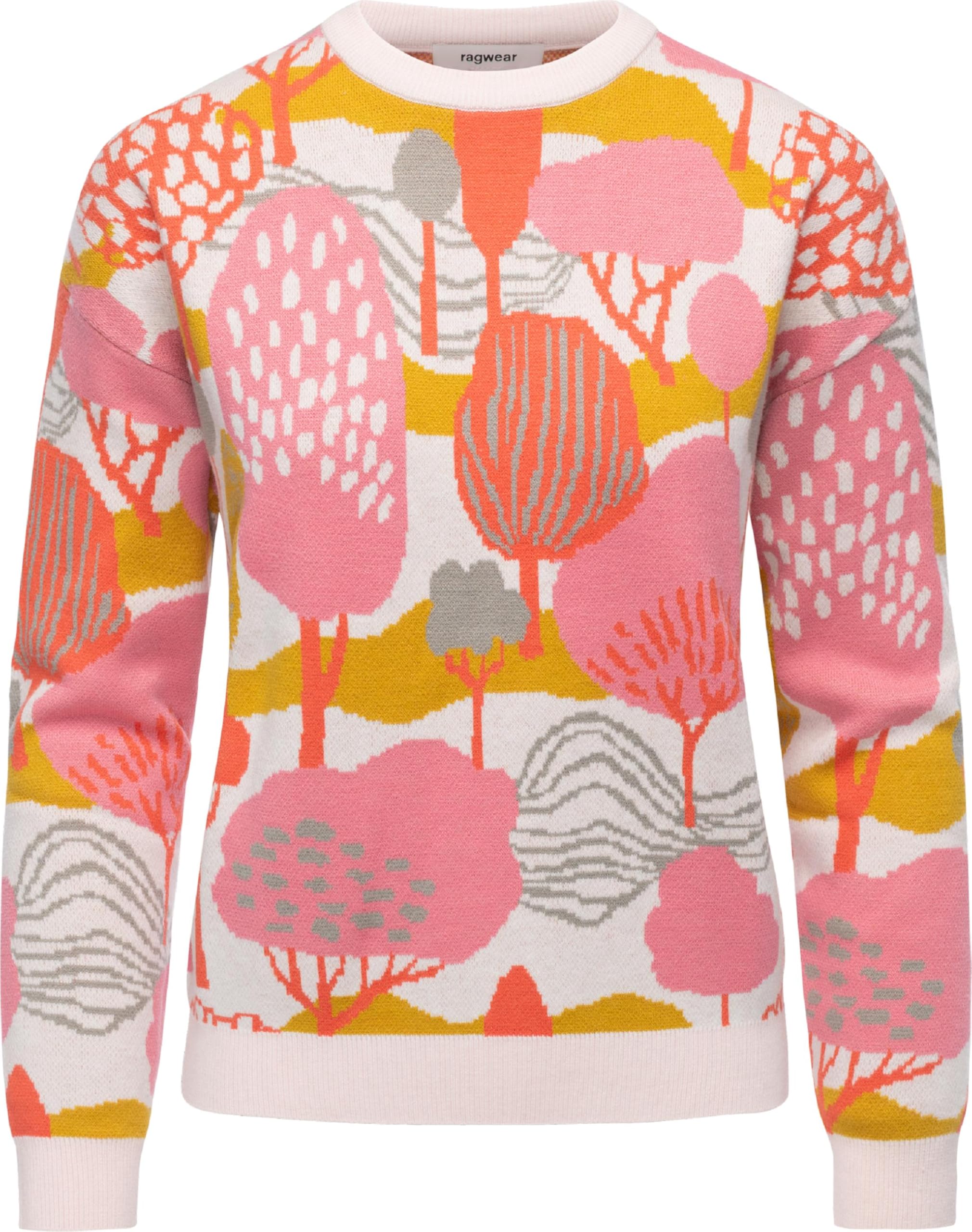 Ragwear Damen Pullover Oberteil Longsleeve in modischem Print Treenara XS-XXL
