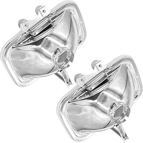 Miniatura 7 de Caltric Juego de 2 faros delanteros compatibles con Honda Trx300 Fourtrax 300 2X4 1988-2000 con bombilla