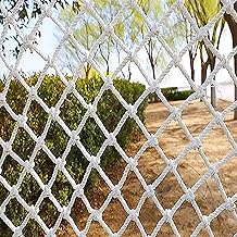 White Safety Nets Net Cargo Rope Fence Decor Mesh Nets, Indoor Outdoor Child Protective Fence Net Playground Safe Net for Kids Cats Balcox 6Mny Stair Railling（Size：1.5M ）