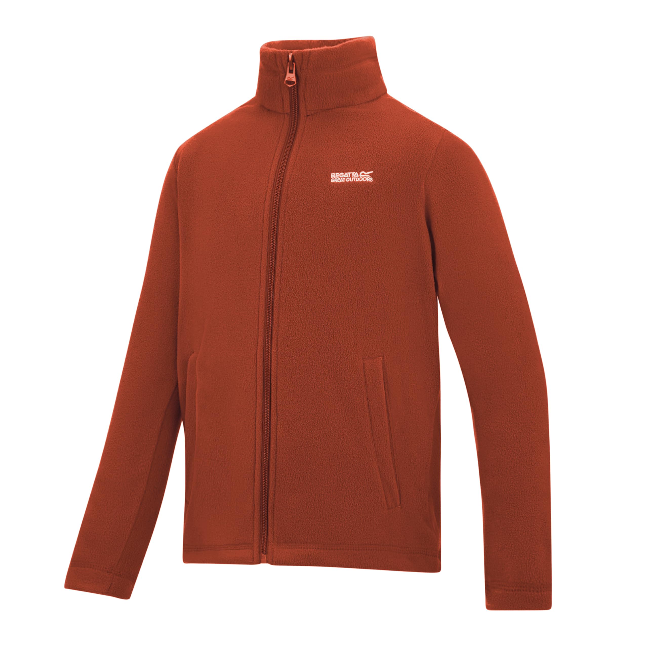 Regatta Kids’ King Ii Fleece Size: 14 Years Unisex Kids Red
