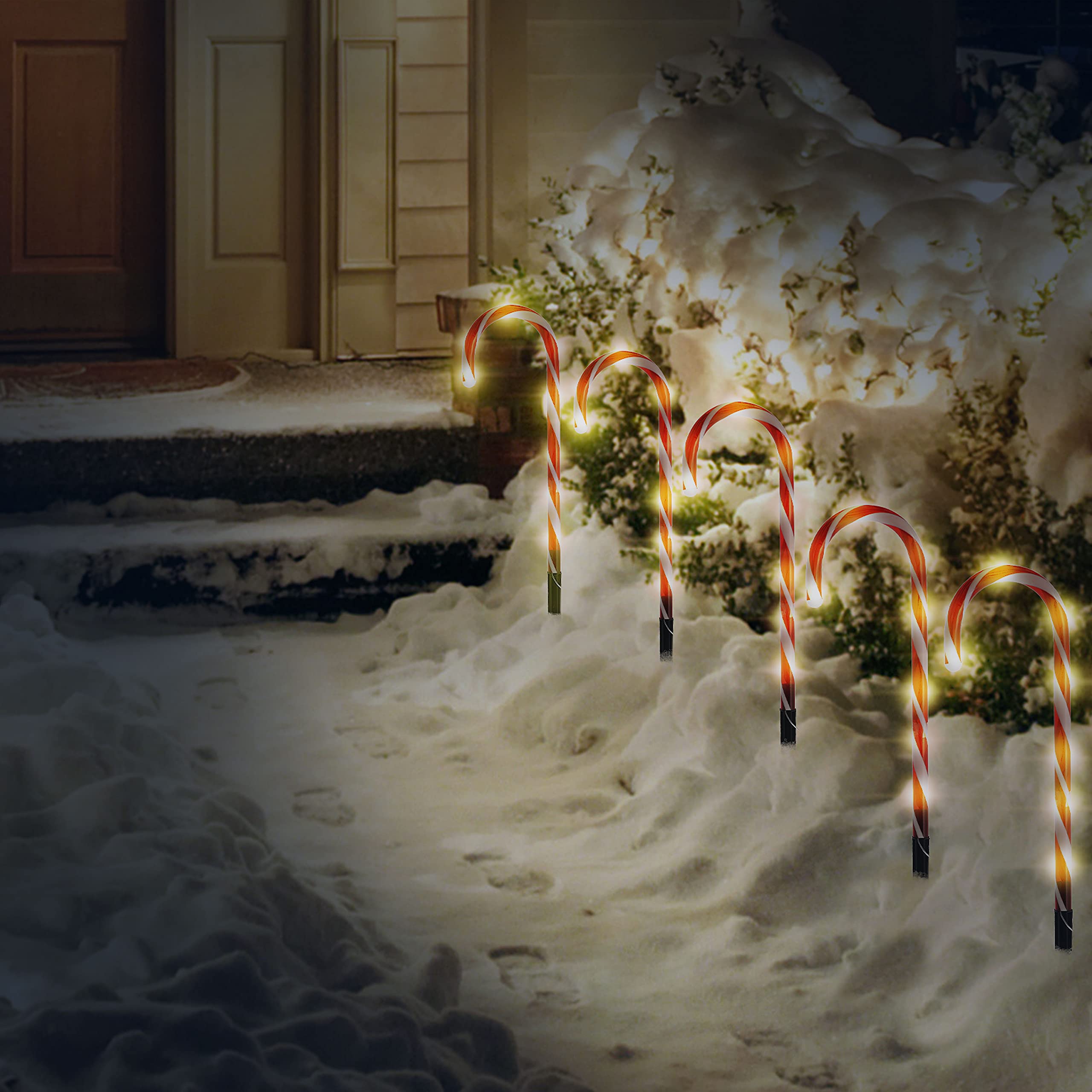 CARTELLO BASTONCINI DI ZUCCHERO CON ELFO H 70CM: Vendita Online