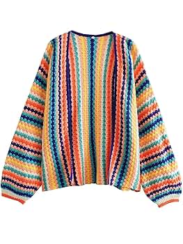 トップス Y's RIB COLOURED LONG CARDIGAN 2 Amazon.com: YKR Womens Colorful Cardigan Crop Long Sleeve