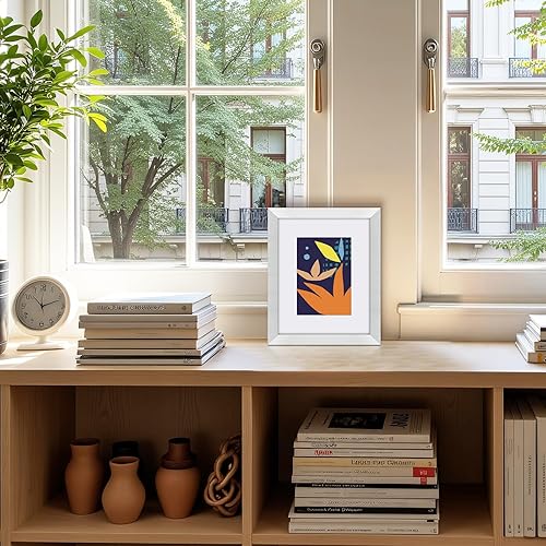 Vista 347 de Frametory, Los marcos de 16 x 20 pulgadas muestran imágenes de 11 x 14 pulgadas con paspartú o fotos de 16 x 20 pulgadas sin paspartú, vidrio Plata