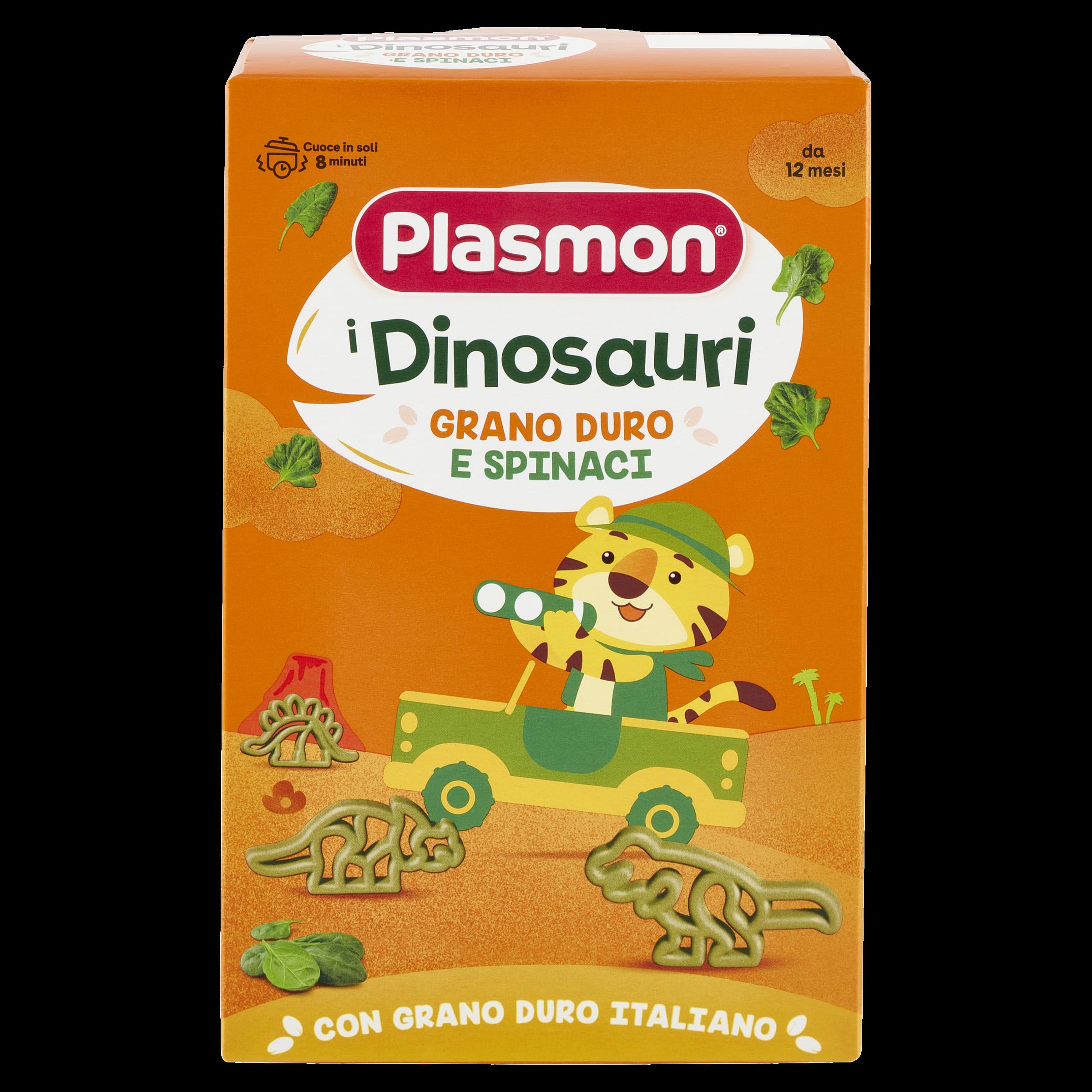 Pastina Grano duro e spinaci Dinosauri (12 confezioni)