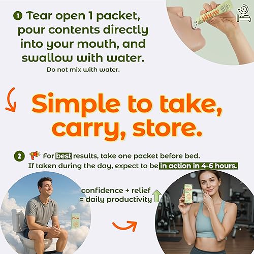 Miniatura 4 de Iluna by Modern Herbs - Phew - Limpieza de colon para alivio diario - Desintoxicación natural, suave para adultos y niños, salud intestinal e