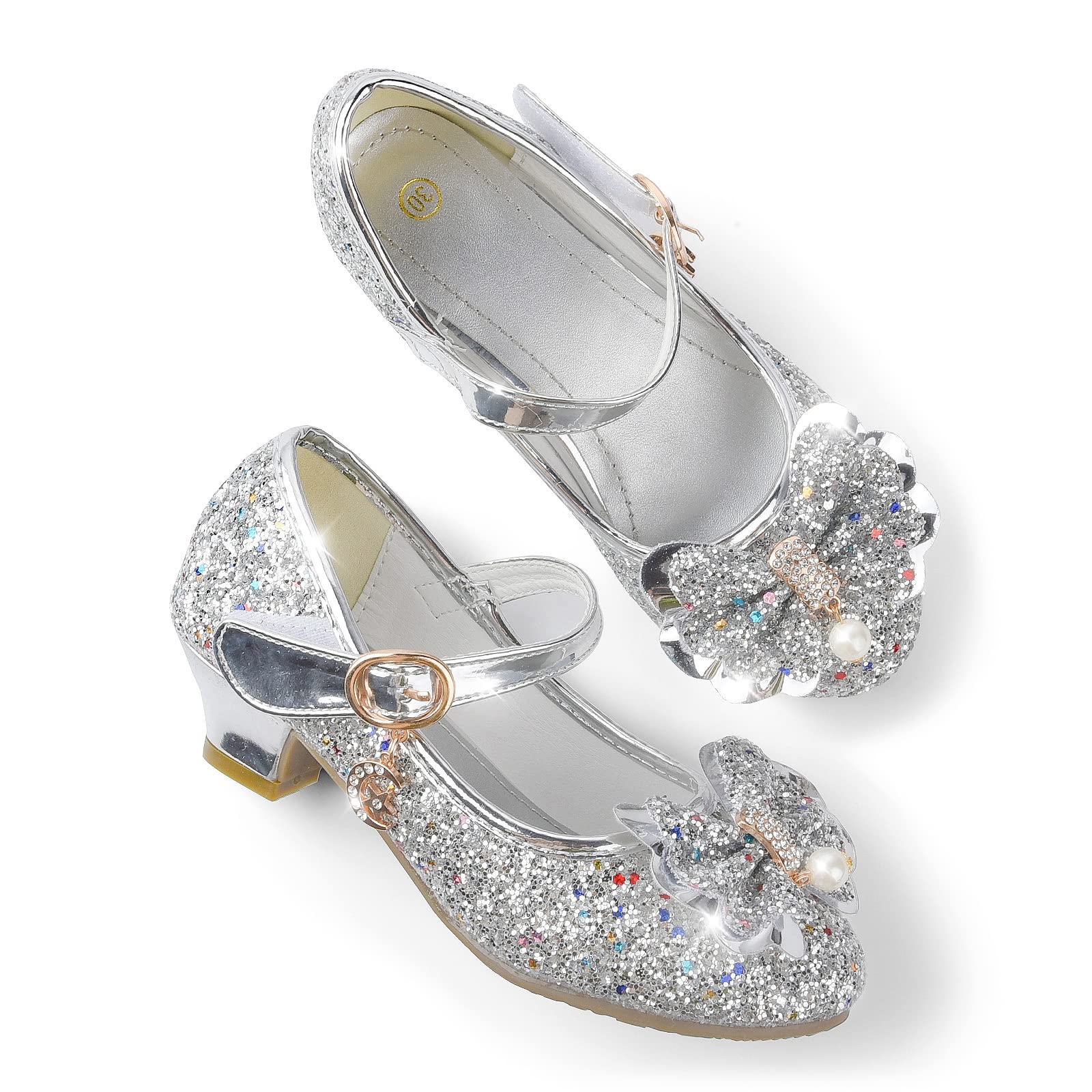 JerrisApparel Scarpe da Principessa per Ragazze Mary Janes Matrimonio Compleanno Festa