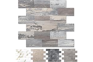 10-Pack Peel and Stick Tiles Backsplash