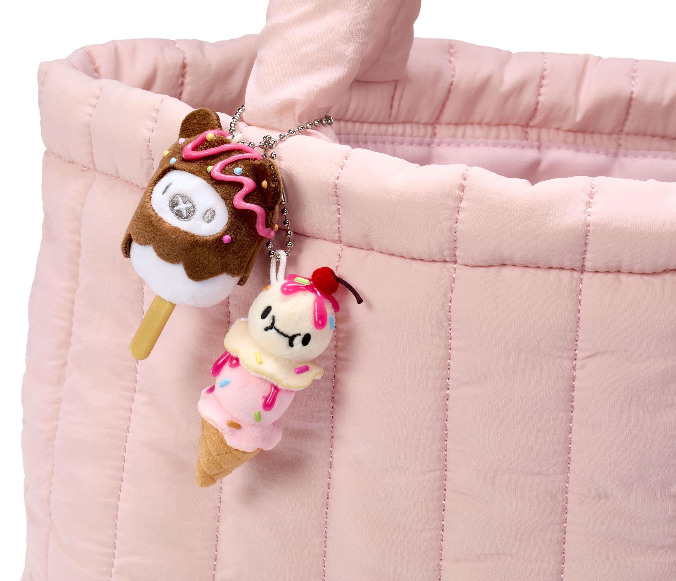 MGA’s Miniverse Make It Mini Plush – Zestaw do samodzielnego wykonania pluszowych zabawek o tematyce kulinarnej z klejem samoutwardzalnym i breloczkiem, 8 figurek kolekcjonerskich, dla dzieci od 8 lat