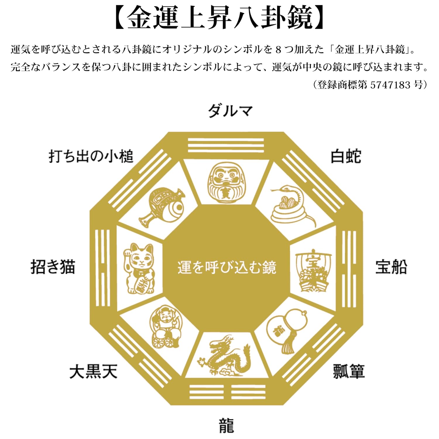 2027年 金運カレンダー 大吉招福ごよみ 壁掛け ウォールカレンダー - 画像 (5)