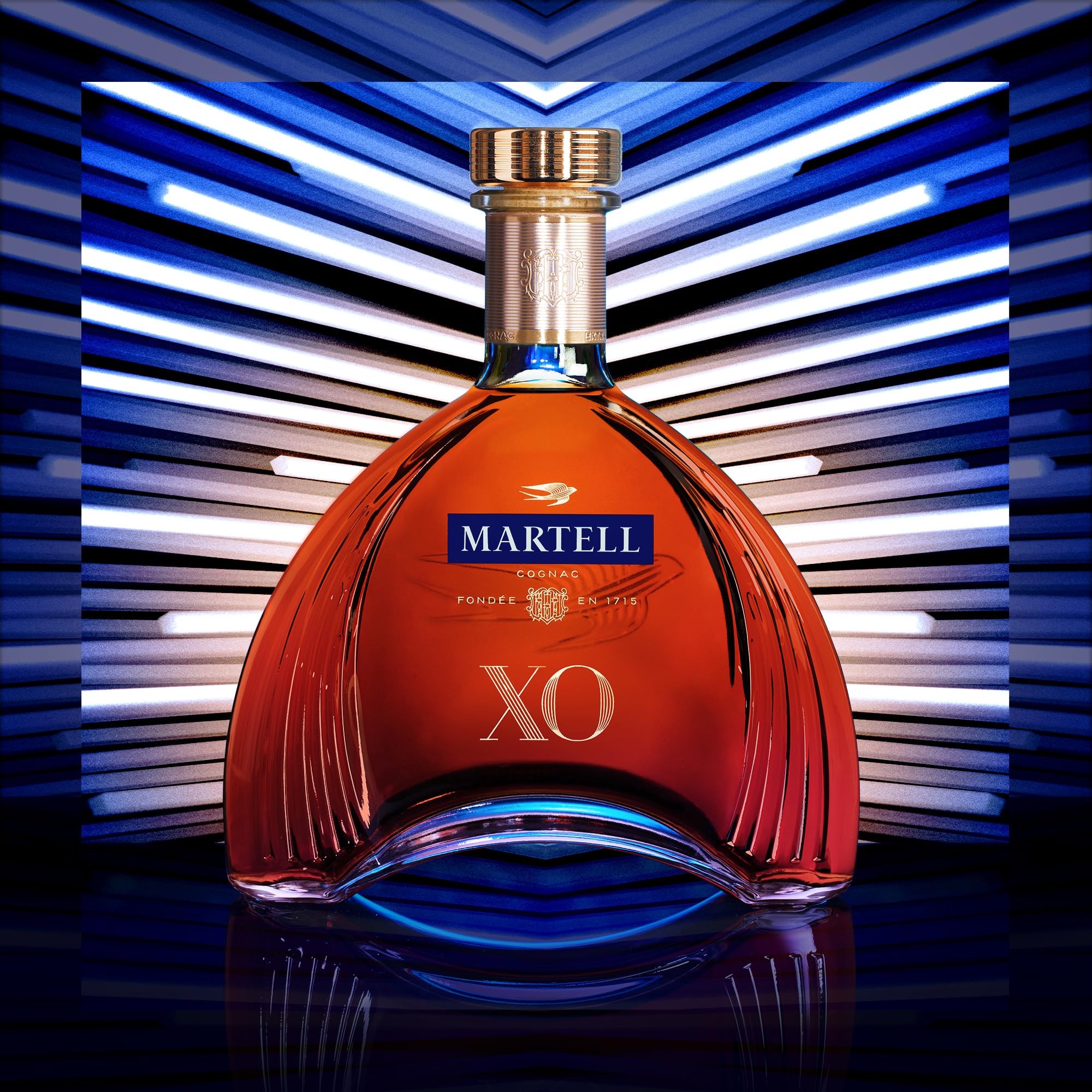 Martell XO Extra Old Cognac 0,7 l – Fruchtiger Cognac als Geschenk