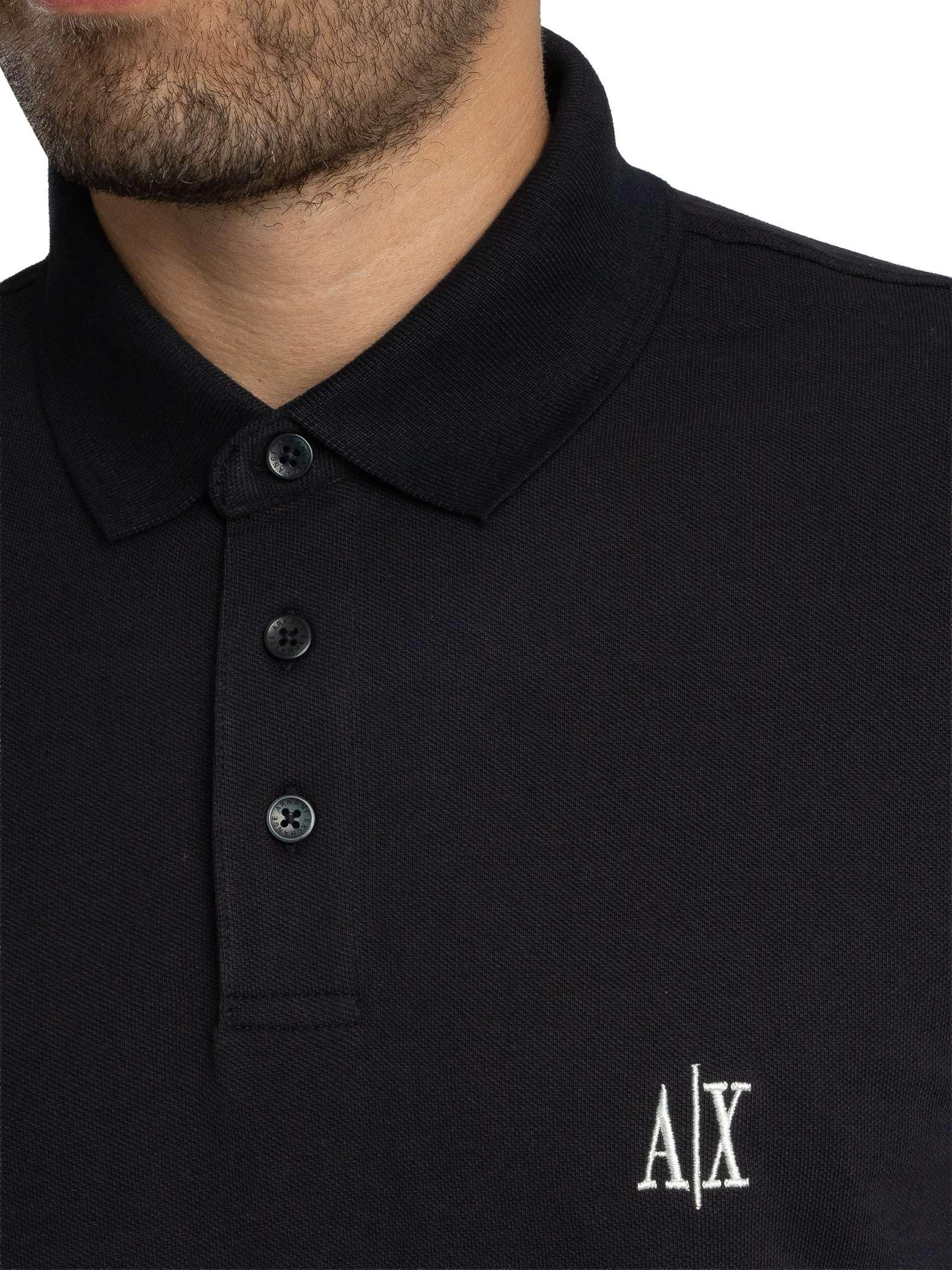 Armani Exchange Icon Project, Embroidered Logo Polo Uomo