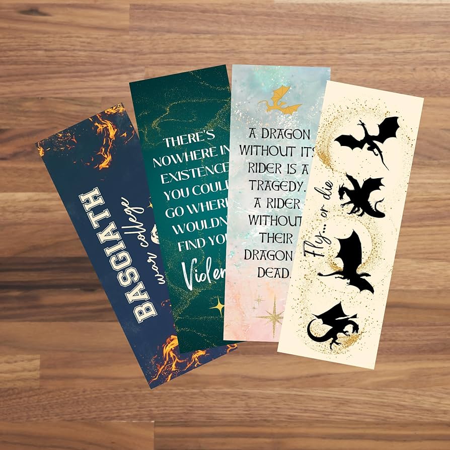 amazon-com-fourth-wing-set-of-4-laminated-dragon-bookmarks-book-accessories-for-him-her-book-lover-gift-office-products for Fourth Wing Bookmark Printable Free Amazon.com: Fourth Wing Set of 4 Laminated Dragon Bookmarks - Book Accessories for Him/Her/Book Lover Gift : Office Products for Fourth Wing Bookmark Printable Free