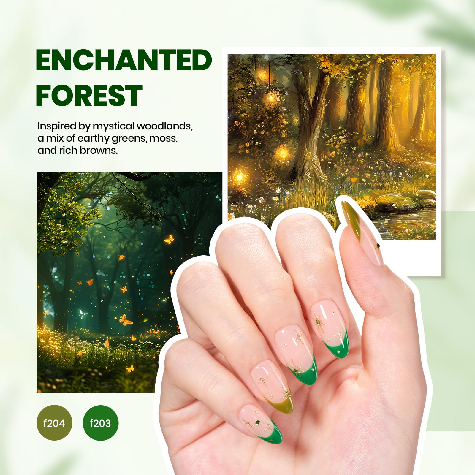 Beetles - Kit de esmalte de uñas de gel con luz UV, juego de 31 esmaltes de uñas, gel de colores populares con base y capa superior mate y brillante para remojar todas las estaciones, kit de manicura 2