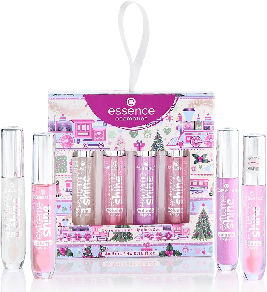 Amazon.com : essence | Extreme Shine Volume Lipgloss Gift Set | 4