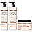 Carols Daughter Coco Creme Sulfate Free Shampoo and Conditioner Set with Silicone Free Hair Butter, for Very Dry Curly Hair, with Coconut Oil and Mango Butter