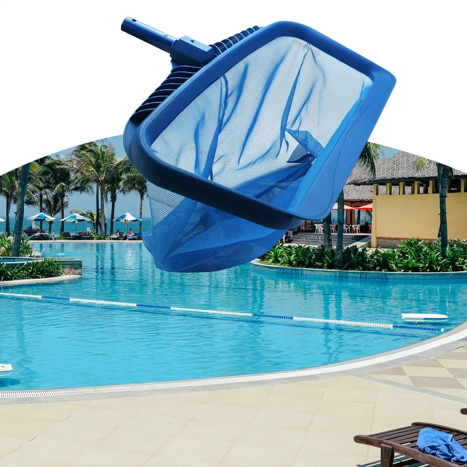da pulizia piscina Filtro Fine e Leggero per Pulizia | no Foglie Skimmer Piscina per Detriti Foglie Esterno Cortile Giardino Laghetto Lago Spa Vasca Idromassaggio Acquario Casa