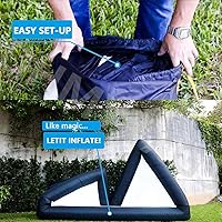 Vista 4 de Large Blow up Screens Projection,Inflatable Movie Projector Screen, Indoor Outdoor Projector Screen,for Front and Rear Projection Home Theater