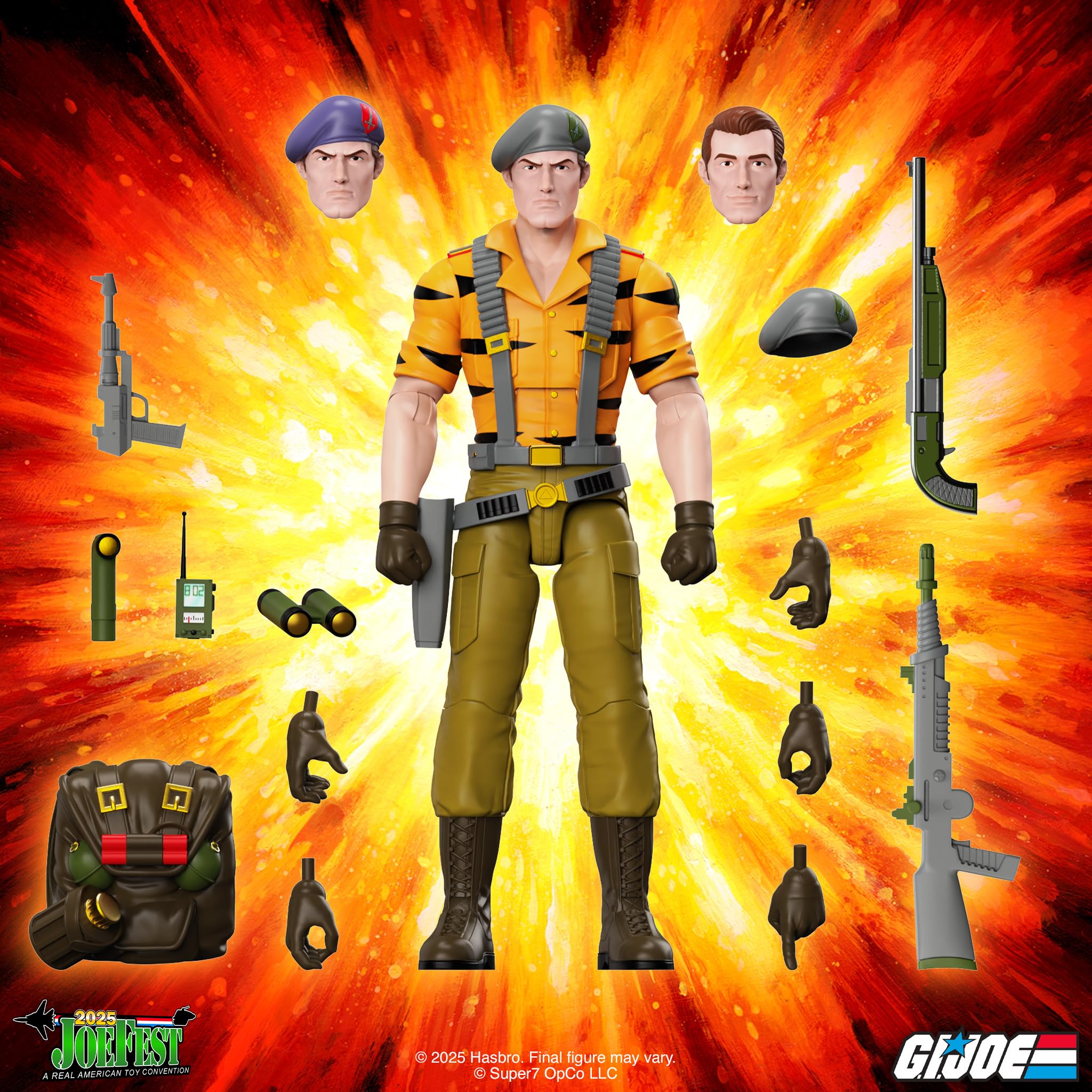 Amazon.com: Super7 ULTIMATES! G.I. Joe Flint (Tiger Force) - 7