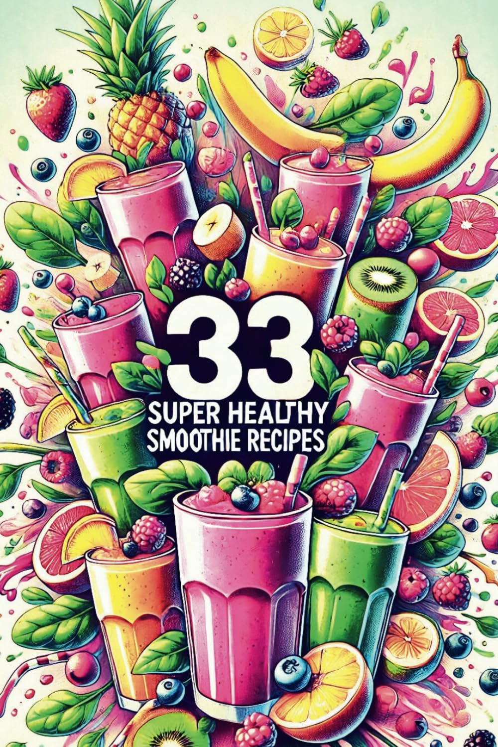 33 Super Healthy Smoothie Recipes: Energize, Detox, and Fuel Your Body with Nutrient-Packed Blends: Quick & Easy Smoothies for Weight Loss, Detox, and ... Natural, Whole Ingredients to Power Your Day