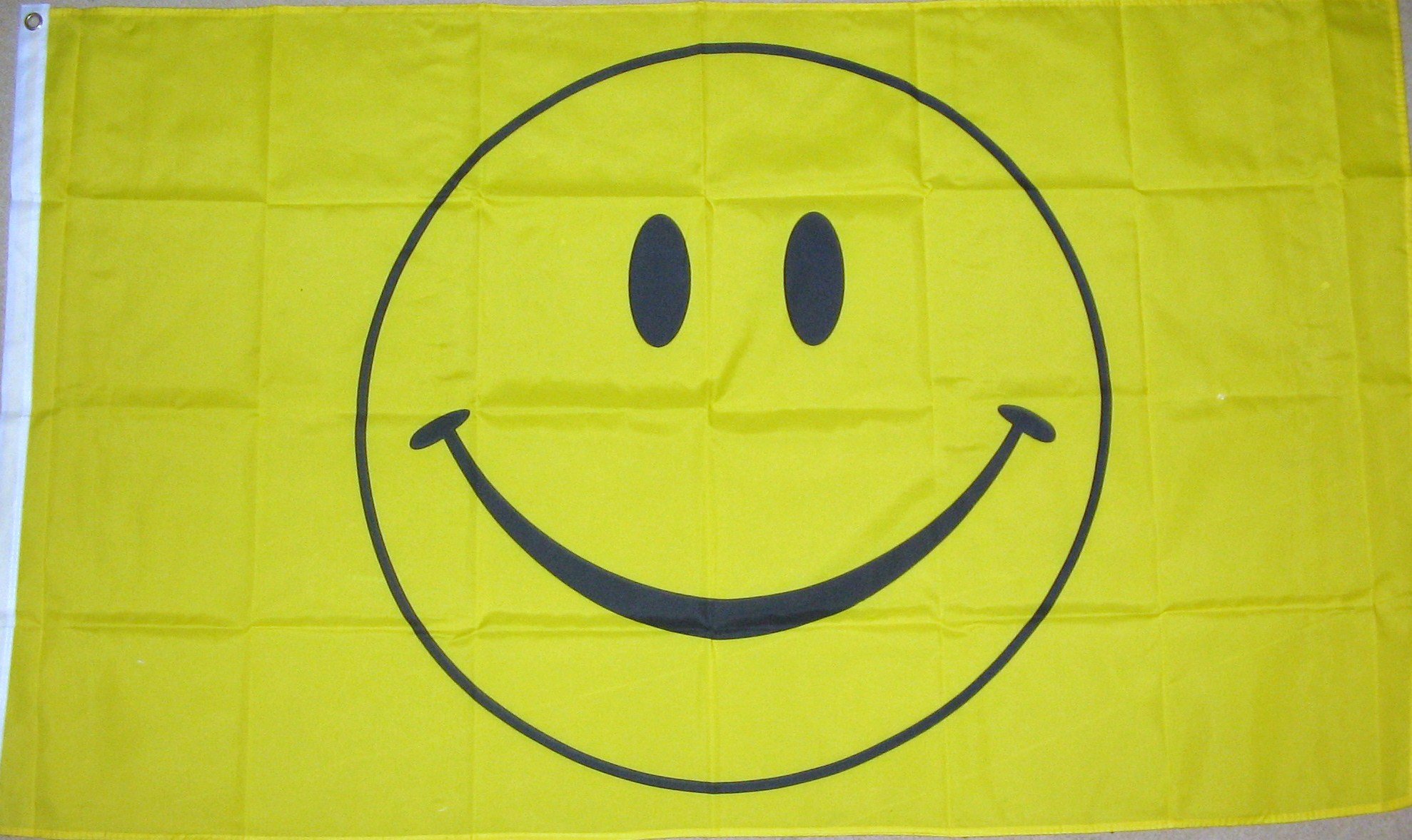 1000 Flags Smiley Face Sleeved Boat and Tree House Flag 45cm x 30cm