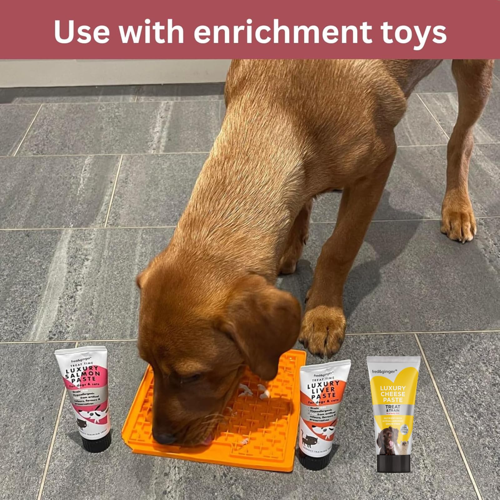 Cheese Paste Tube Treats for Dogs and Cats 75g (Pack of 6) Grain Free, Hypoallergenic Ideal Treat for Training Walks, Recall - Image 4