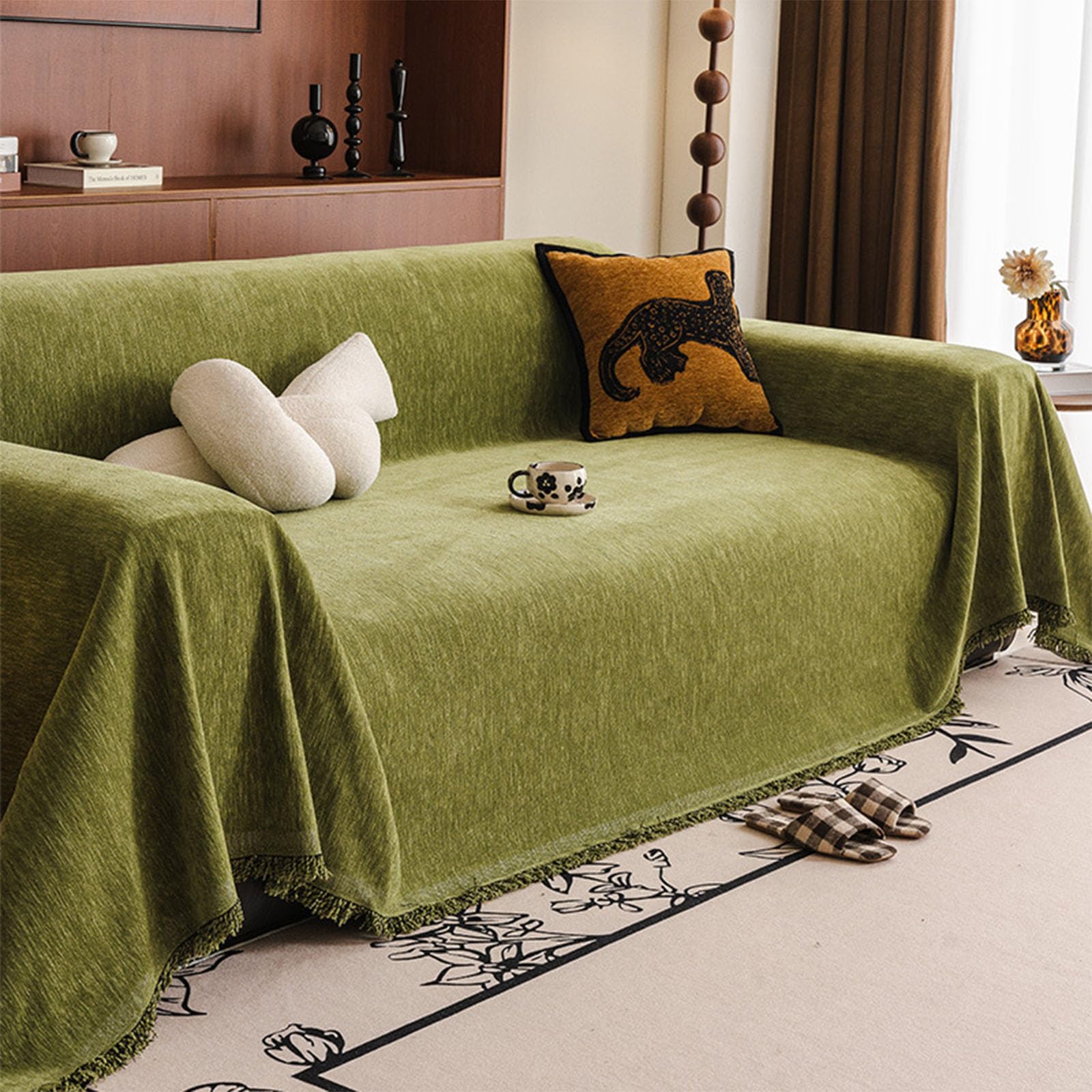 Plaid résistant aux griffures de chat pour canapé et couvre-lit