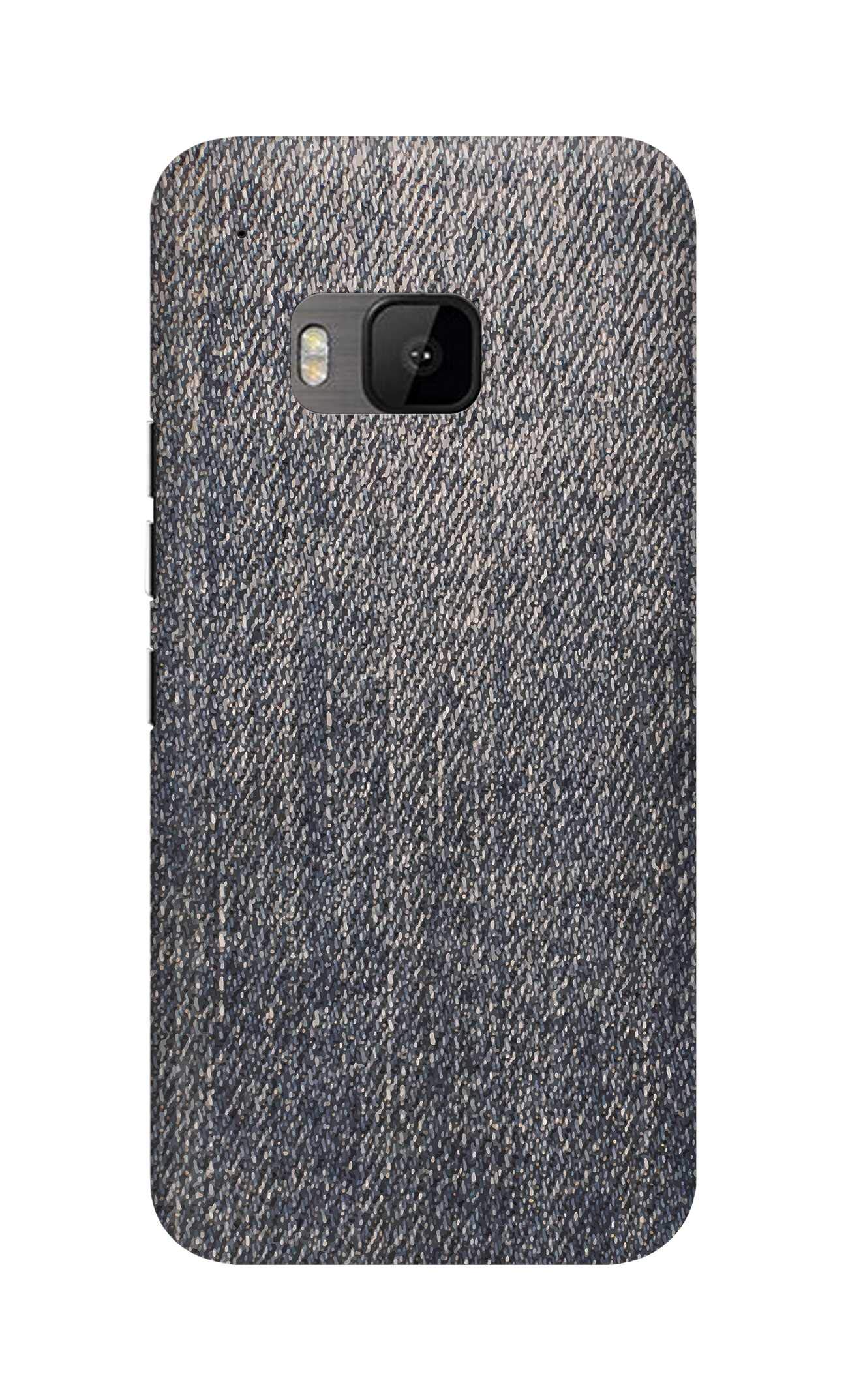 Stylizedd Case Compatible with HTC One M9 Case Slim Snap Classic Series Customized Mobile Cover Hard PC Shield Matte Finish Print [Designed for HTC One M9] - Dark Denim Print