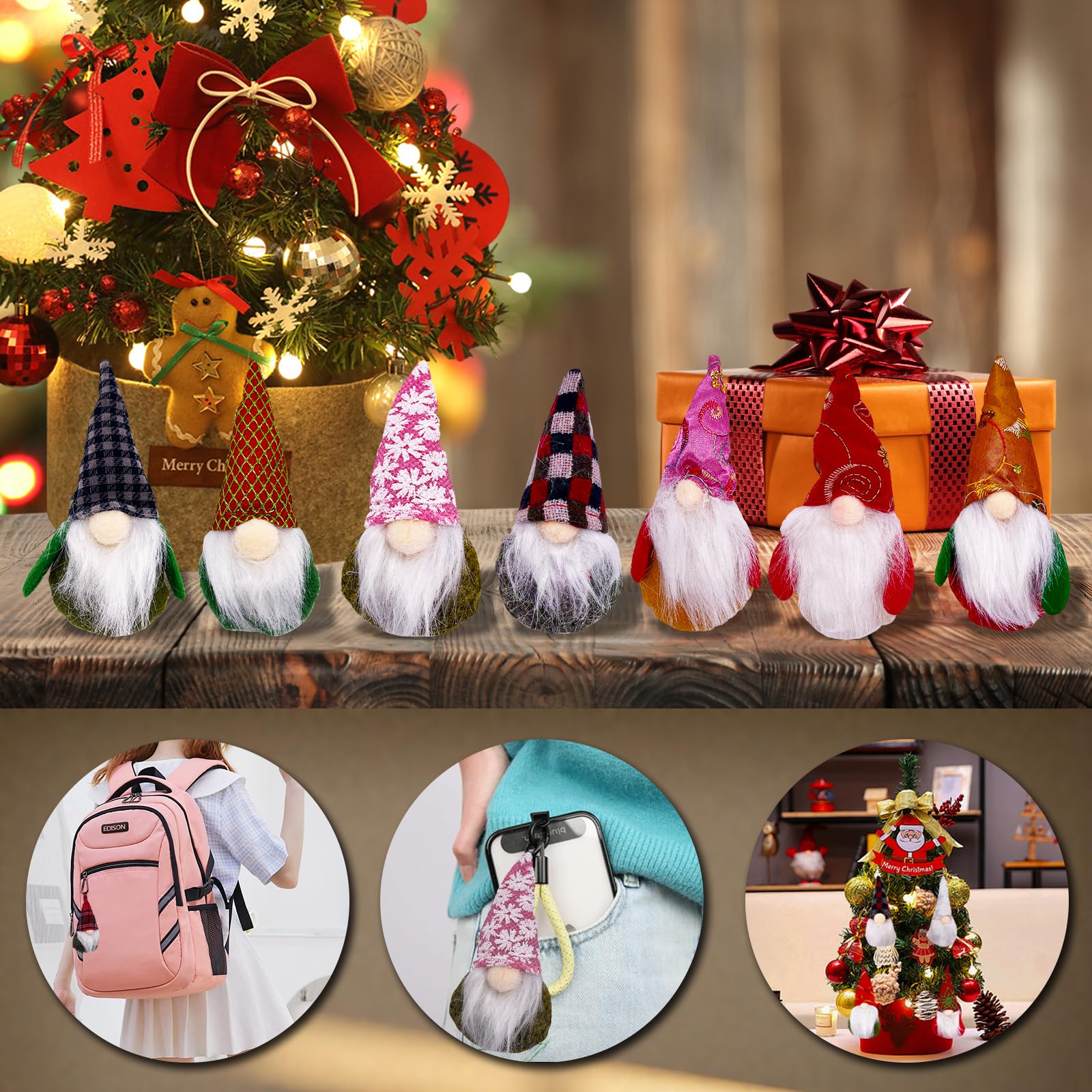 Calendrier De L'Avent 2025 Gnome De Noël – 24 Petits Gnomes Adorables à Collectionner, Compte à Rebours Magique Pour Toute La Famille (Bleu)
