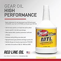 Vista 3 de Lubricante Red Line 50204 MTL 70 W-80 GL-4 para transmisión manual y caja de cambios