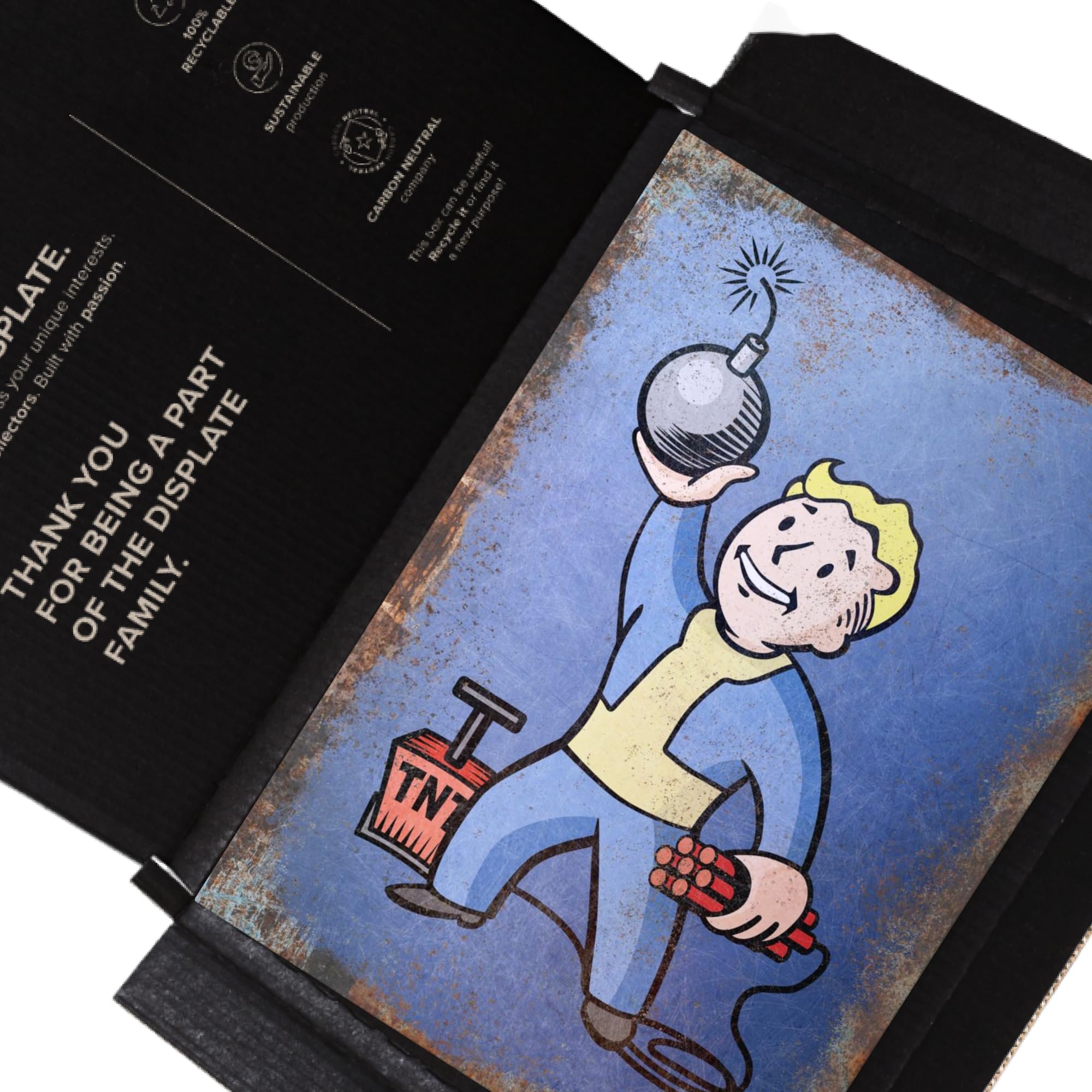 Amazon.com: Displate Official Fallout Metal Poster Magnetic