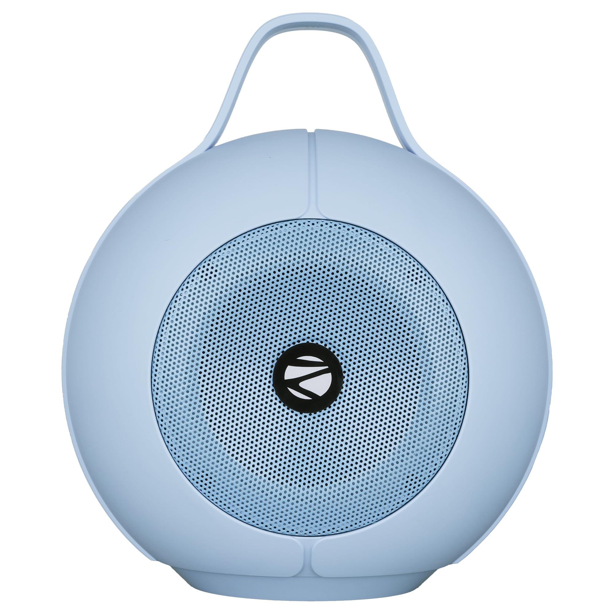 ZEBRONICS Sound POD 30 Portable Bluetooth Speaker, 12 Watts, Upto 20 Hours Playback, Passive Radiator, BTv5.3 | mSD | TWS | FM, Splash Proof, RGB LED, Carry Handle, Deep Bass (Sky Blue)-picture-24