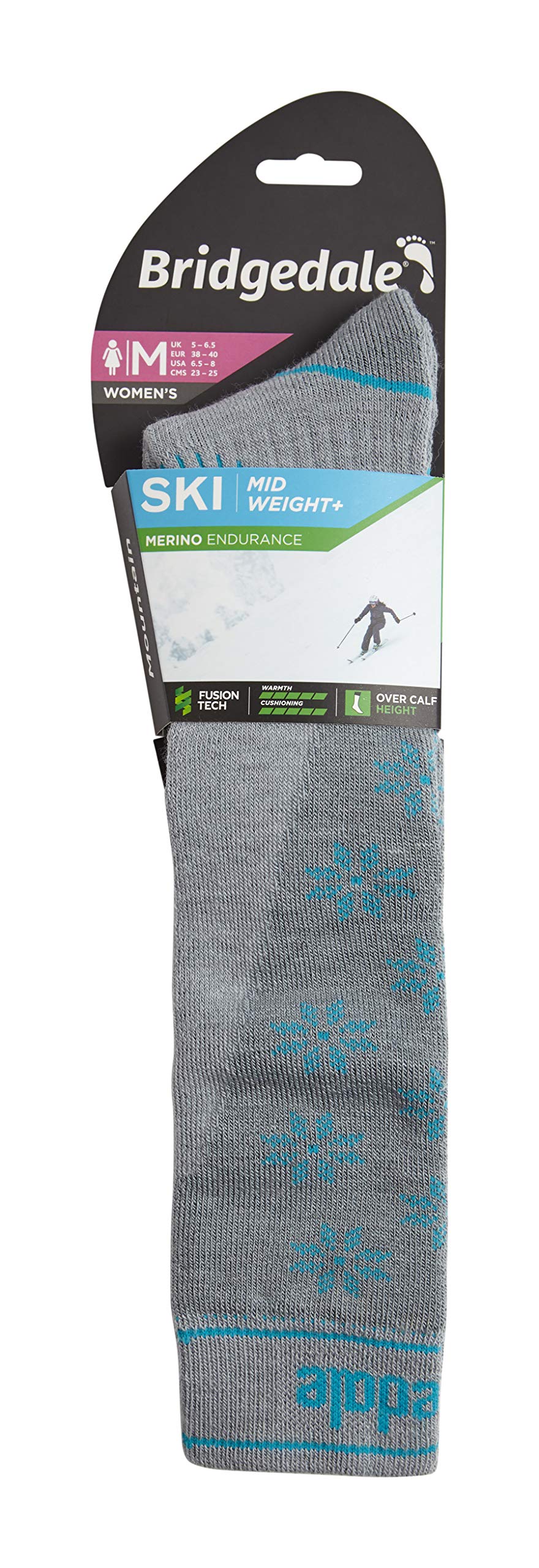 Bridgedale Midweight Plus Ski - Merino Endurance Skarpety Kobiety Midweight Plus Ski - Merino Endurance Socks