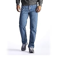 Lee Regular Fit Straight Leg Jeans Jeans Uomo, Blu (Light Stone)