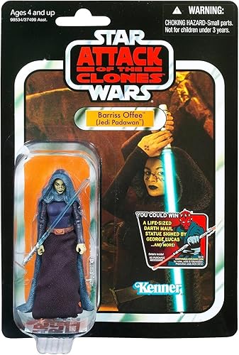 Star Wars 2011 Vintage Collection Figura de acción # 51 Bariss Offee Episodio III