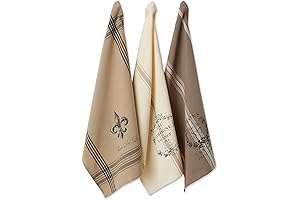 Cotton French Jacquard Dish Towels Set