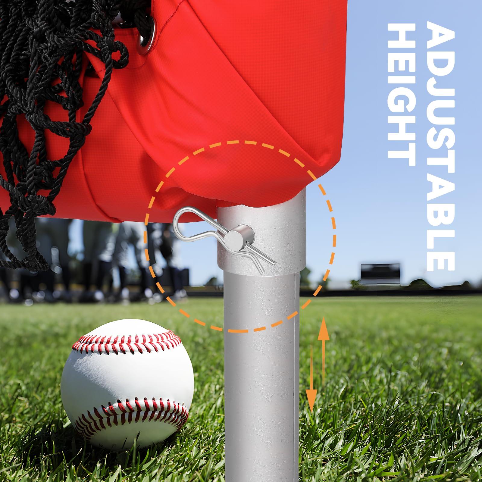 Newhai 9 Hole Pitching Net 9 Grid Pitching Target Strike