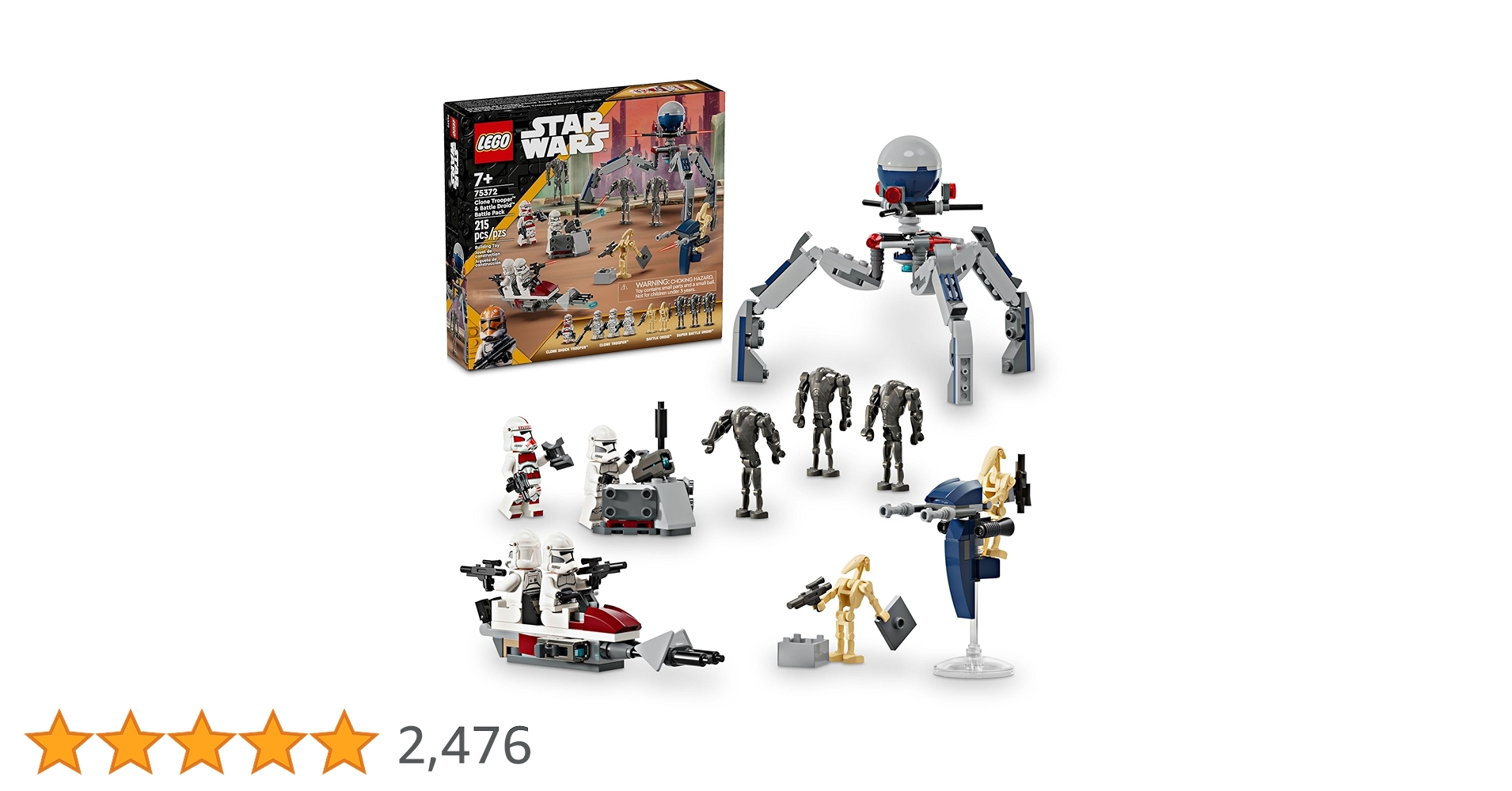 日本未発売 スターウォーズ クローンウォーズ アークトルーパー バトル