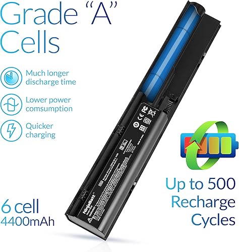Miniatura 3 de NinjaBatt Batería 633805-001 para HP ProBook 4540S 4530S 4440S 4430S 4540 4540S 6460B 633809-001 PR06 PR09 HSTNN-DB2R HSTNN-IB2R HSTNN-LB2R