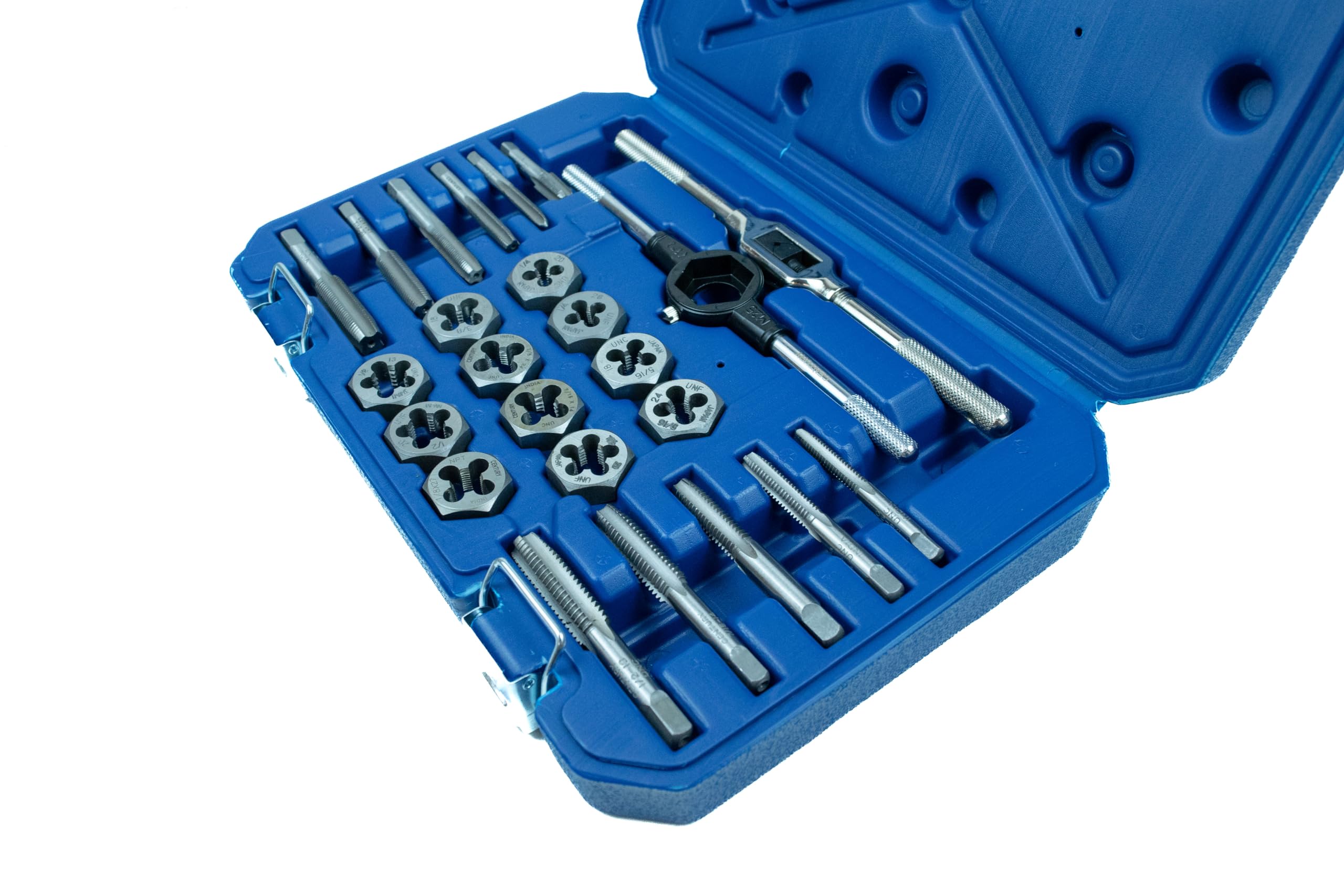 Century Drill & Tool 98904 Fractional Tap and Die Set, 24-Piece
