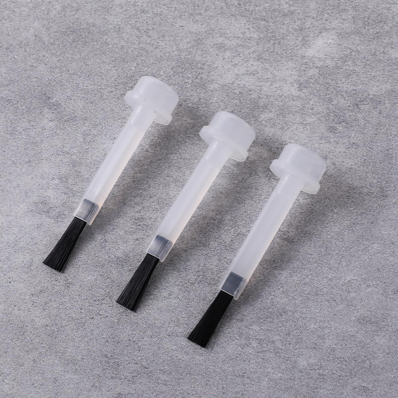 Piriuuo Set di 30 pennelli di ricambio per unghie, usa e getta, cipria, pennello di ricambio liquido, per manicure, set di pennelli di ricambio per unghie, setole sottili e morbide per unghie fai da