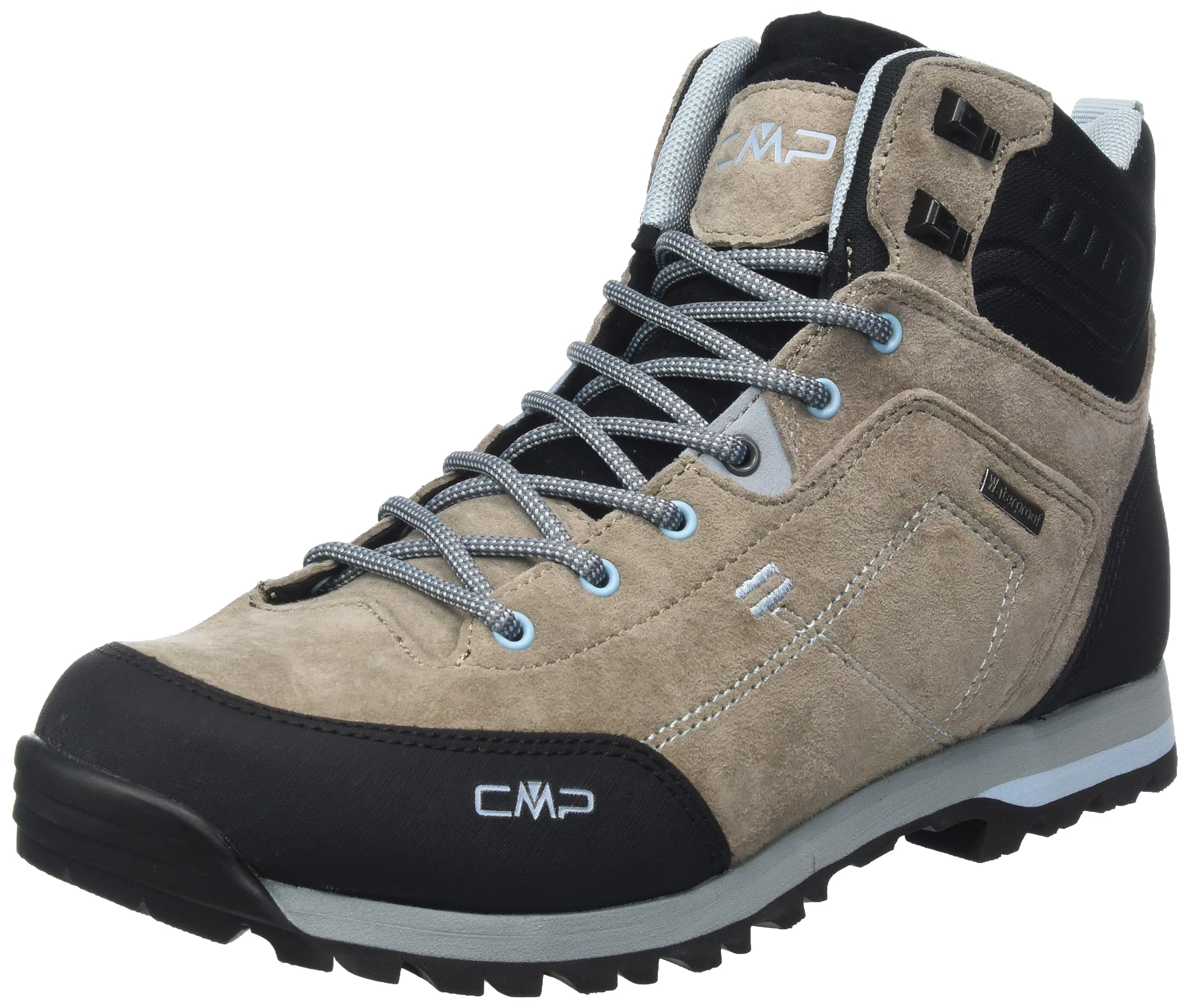 CMP Women's ALCOR 2.0 MID WMN Trekking Shoes WP, Ash-Crystal, 4 UK