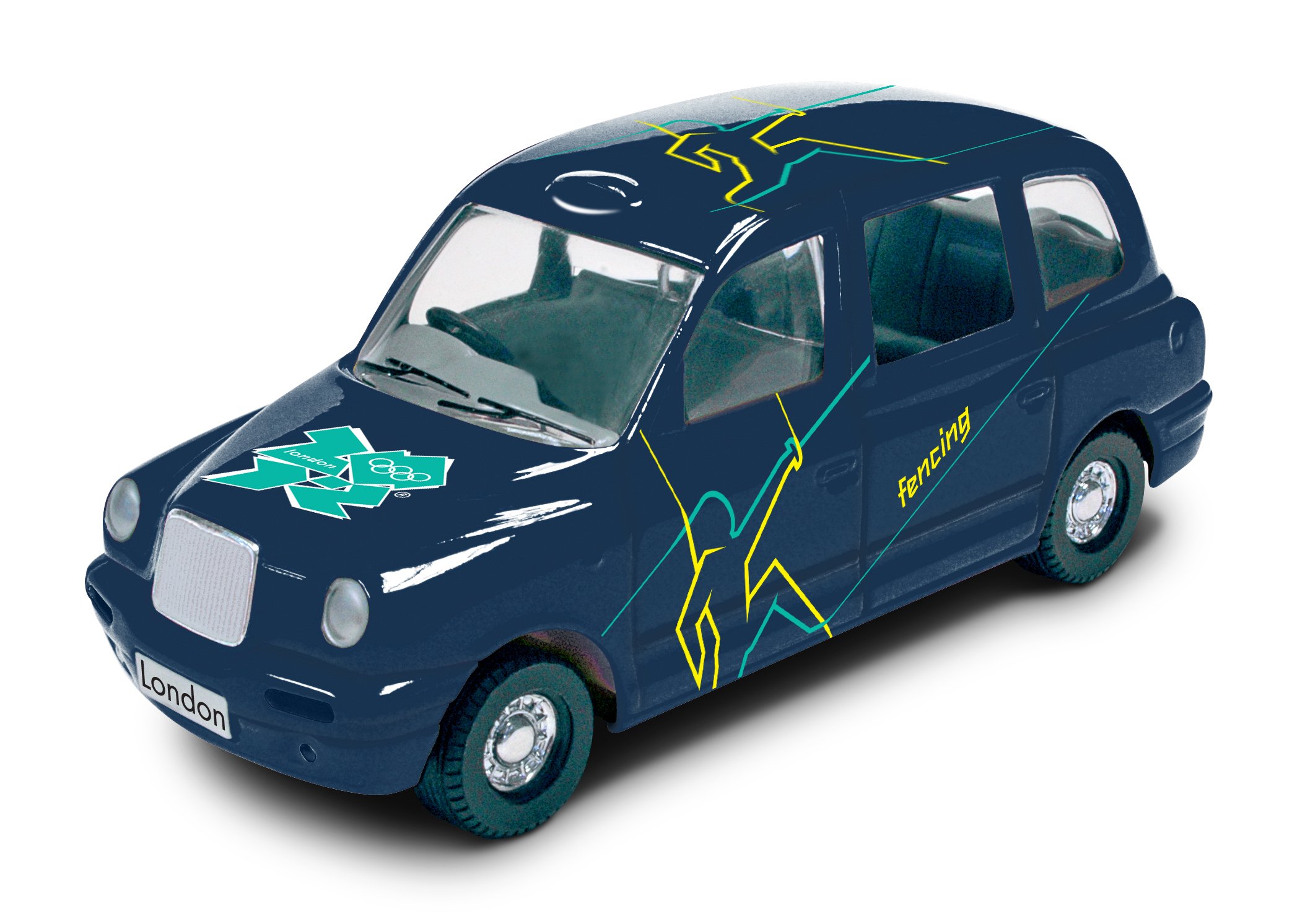 Modellino Corgi Destination London 2012 – Taxi Londinese In Pressofuso, Scala 1:64
