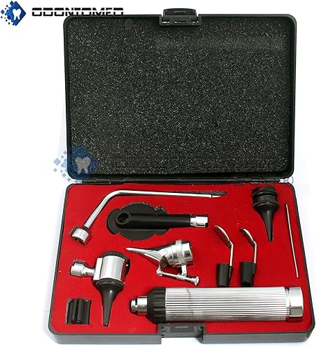 Miniatura 2 de OdontoMed2011 ENT 11 PCS OTOSCOPIO ILUMINADOR ESPEJO NASAL ESPECULUM DEPRESORES DE LENGUA INSTRUMENTOS ODM